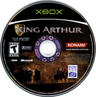 King Arthur (USA) Game Disc